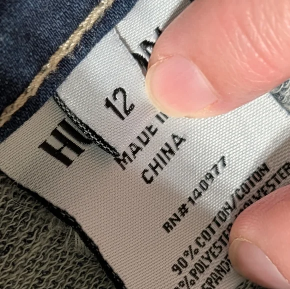 Hudson Jeans For Girls - 12 - Preloved Hemmed - Picture 7 of 14